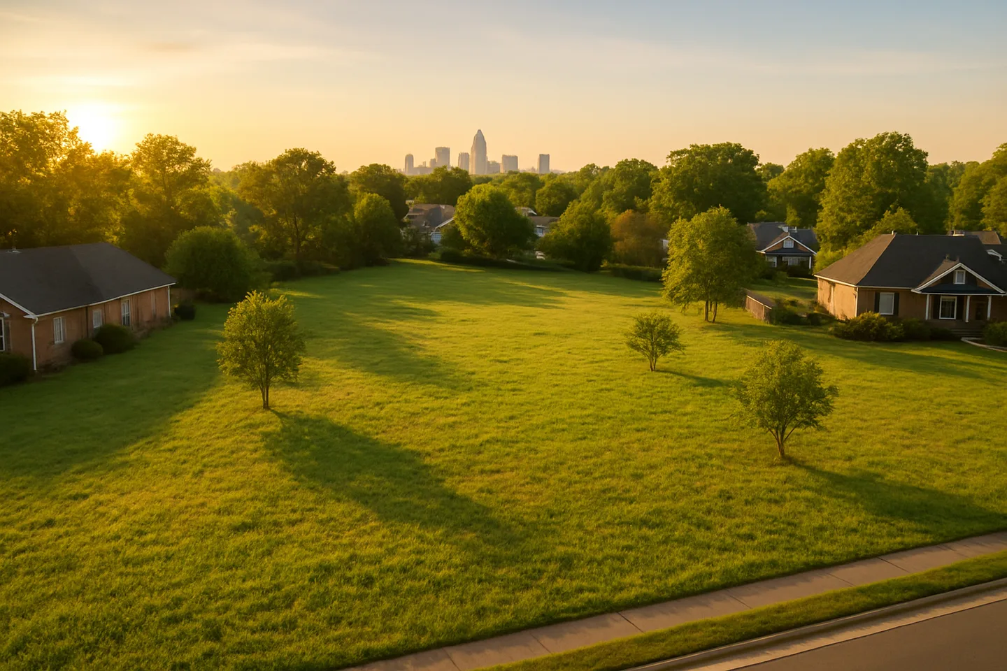 Vacant land parcel for sale in Charlotte, North Carolina