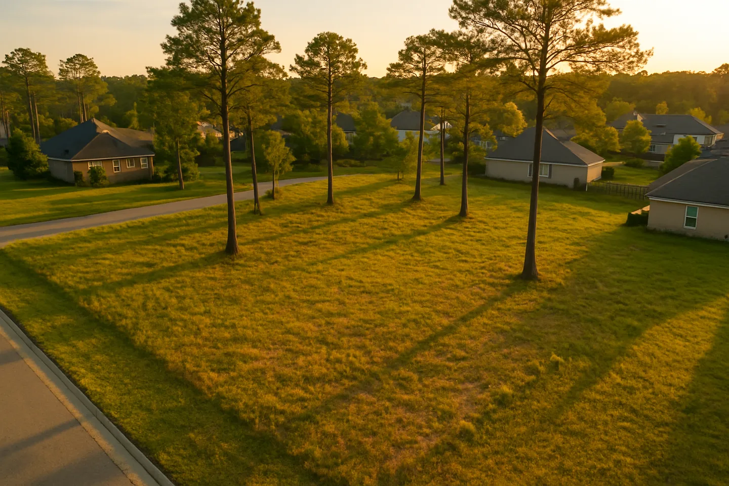 Vacant land parcel for sale in Fayetteville, North Carolina