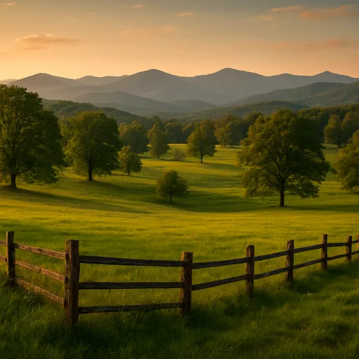 Rural mountain acreage near Asheville, North Carolina