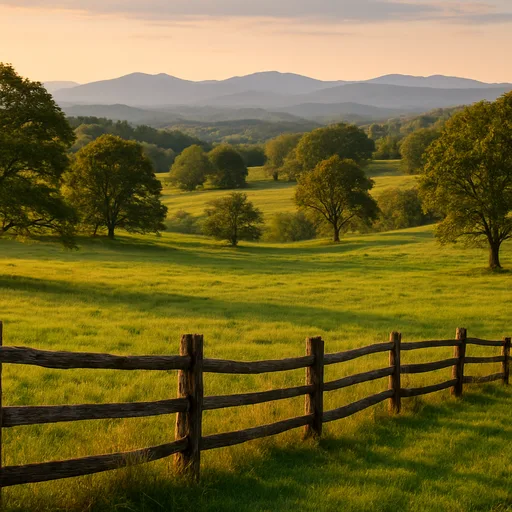Rural mountain acreage in Buncombe County, North Carolina