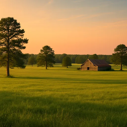 Rural farmland acreage near Clayton, North Carolina