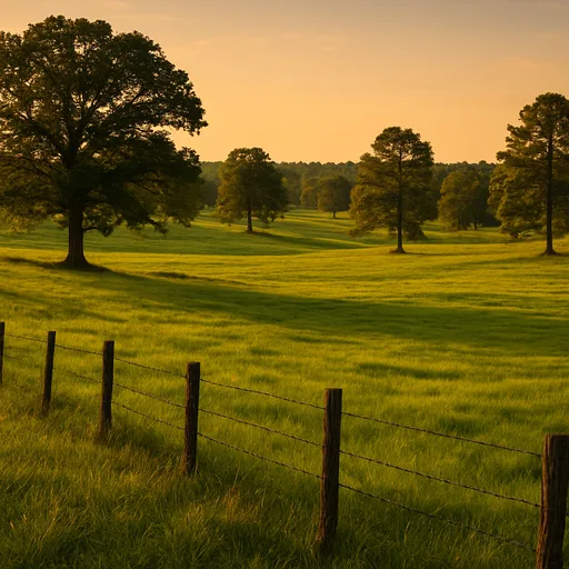 Rural acreage on the outskirts of Durham, North Carolina