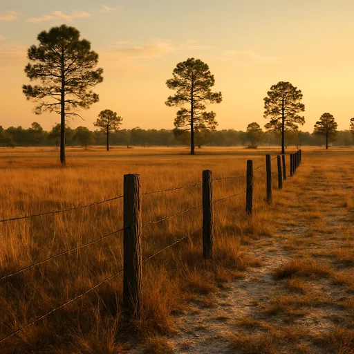 Rural acreage near Fayetteville, North Carolina