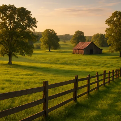 Rural acreage in Gaston County, North Carolina