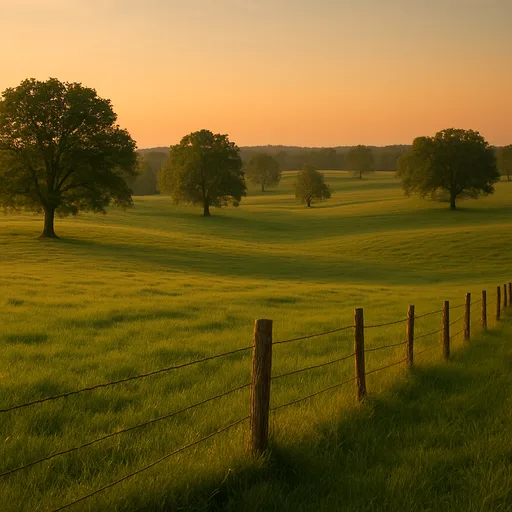 Rural acreage on the outskirts of Greensboro, North Carolina
