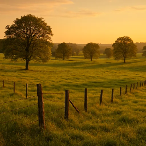 Rural acreage on the outskirts of High Point, North Carolina