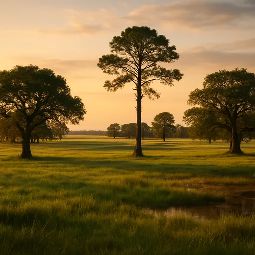 Rural acreage with coastal terrain in New Hanover County, North Carolina