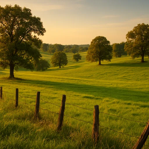 Rural acreage on the outskirts of Winston-Salem, North Carolina