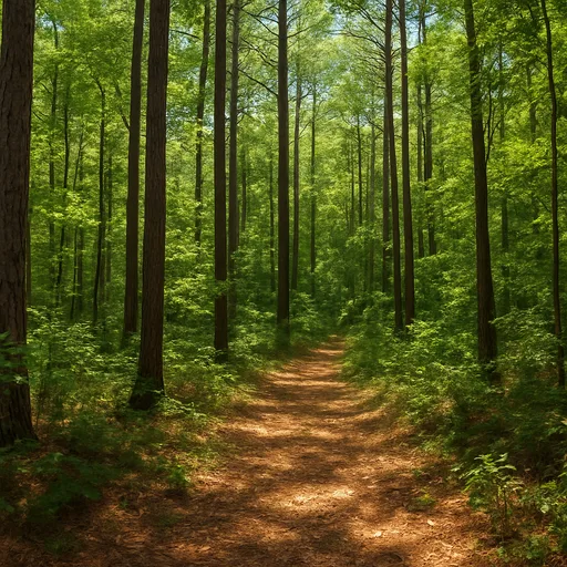 Wooded forest parcel in Cumberland County, North Carolina