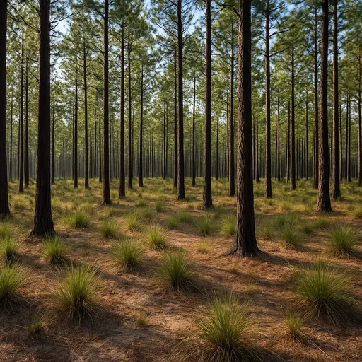 Wooded longleaf pine parcel near Fayetteville, North Carolina