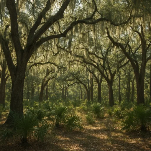 Wooded maritime forest parcel near Wilmington, North Carolina